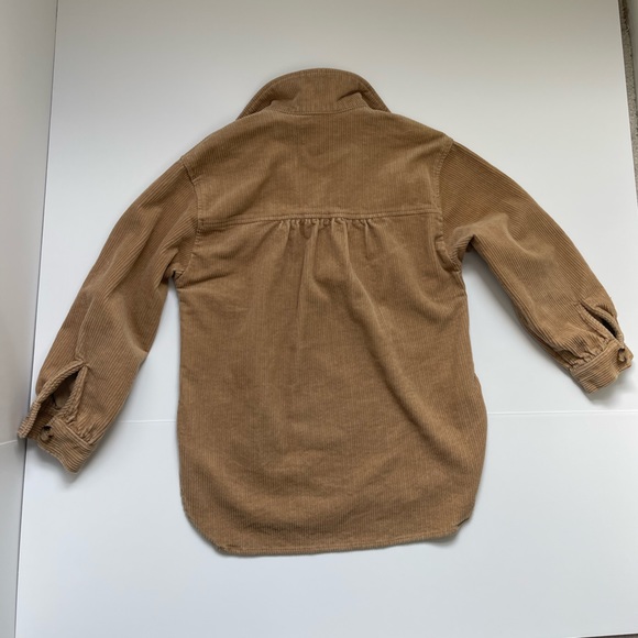 Zara Girls Corduroy Pullover | Tunic - Size 10 - Beige - Picture 4 of 6